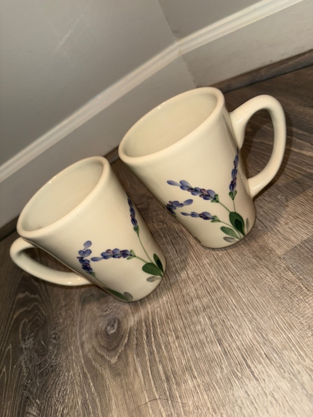 Emerson Creek Pottery Tall Mugs Lot of 2